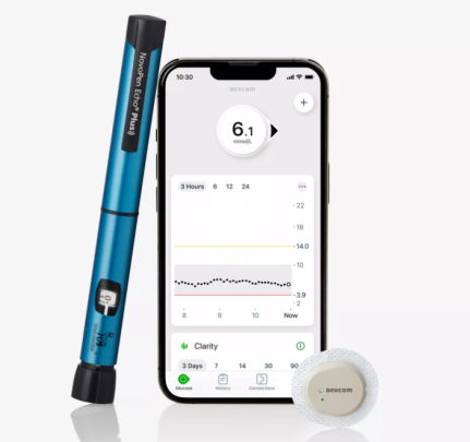 Dexcom G7 a chytrá pera NovoPen
