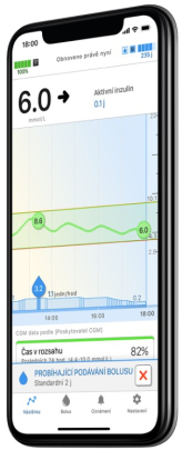 Mobilní aplikace t:slim X2